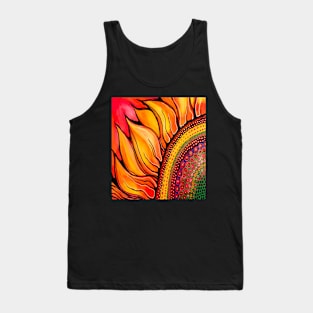 Joyful Bright Sunflower Tank Top